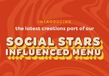 Social Stars Influenced Menu