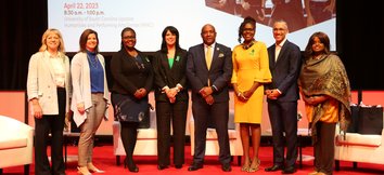 Panelists of the Denny's Together: Mental Health and Wellness Summit