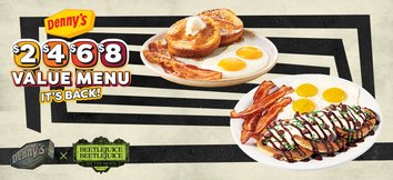 Beetlejuice x 2468 Value Menu