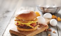 Breakfast burger