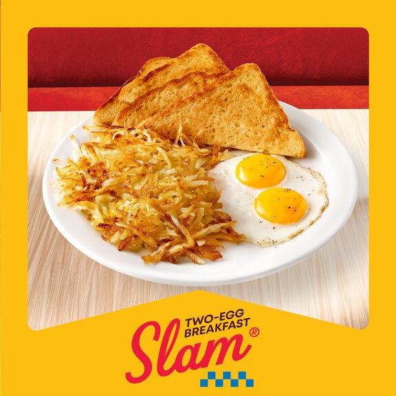 Denny's 2-Egg Breakfast Slam®