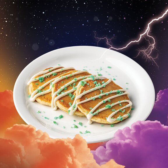 Denny's Jr. Grayskull's Epic Cracklecakes