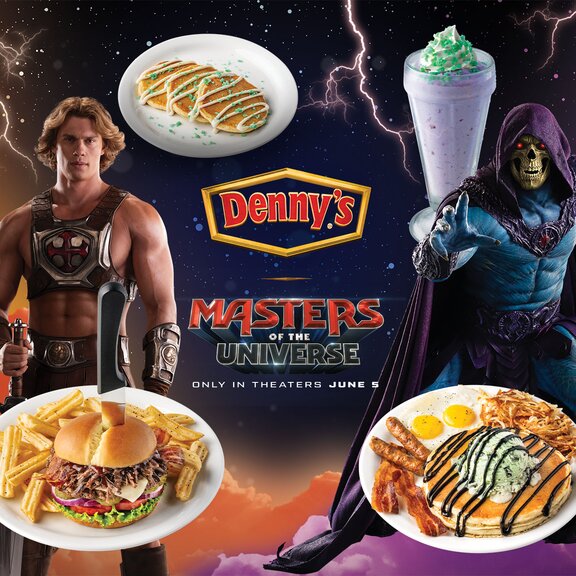 Denny's He-Man Menu