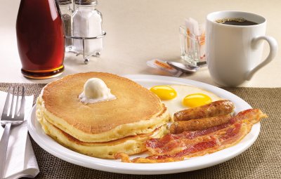 Denny's Grand Slam meal